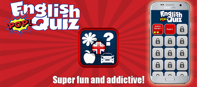 English Vocabulary Pop Quiz A Real Free Addictive Puzzle Game Sell