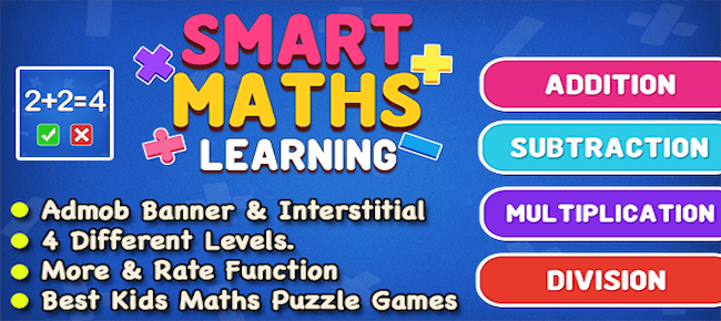 Smart Maths Learner Game + Android And IOS – Sell My App