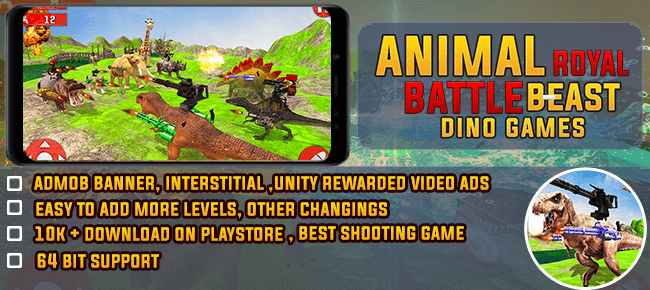 Animal Battle Dinosaur Games by Bilal Ahmad