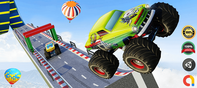 Monster Truck Mega Ramp Stunts 3d Truck Simulator – Sell My App