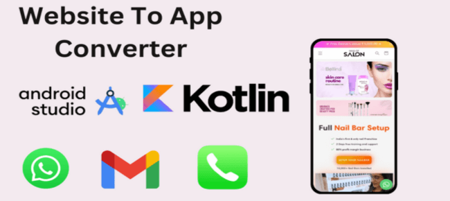 Web2App Converter for Android Kotlin – Convert website to App – Sell My App